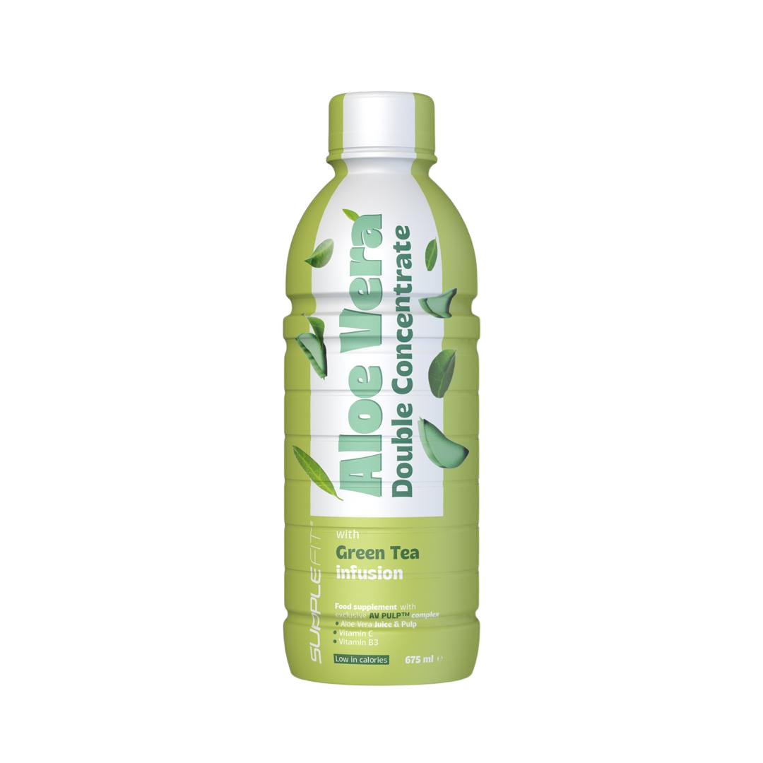 Aloe vera with green tea