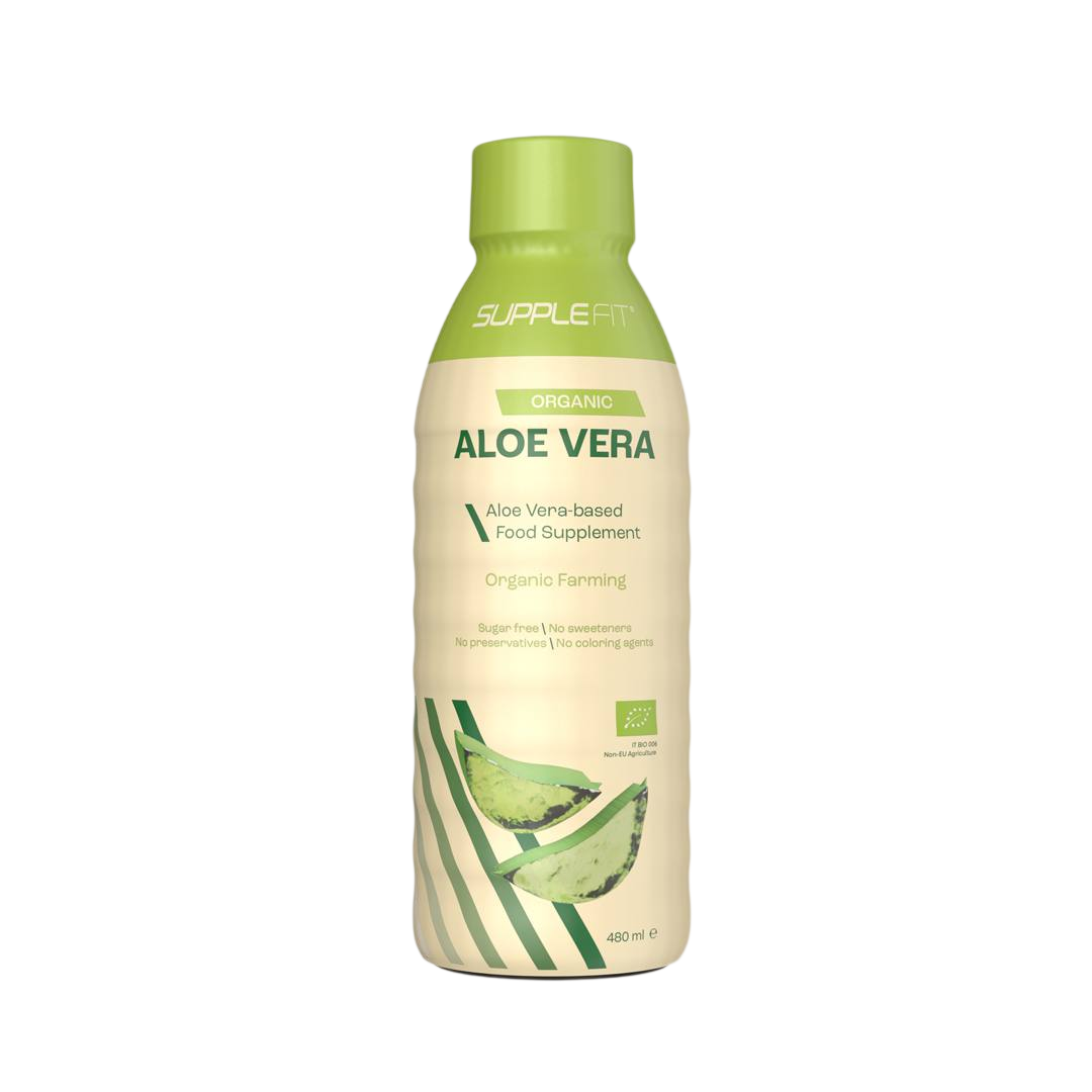 Organic aloe vera juice