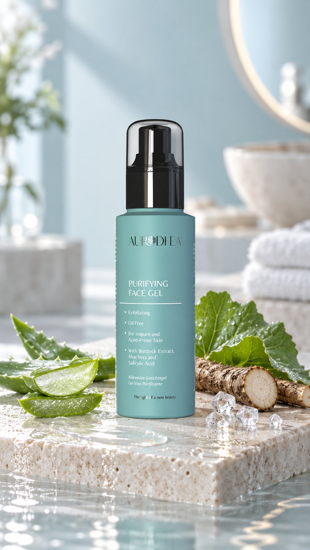 AURODHEA Purifying Face Gel with Salicylic Acid