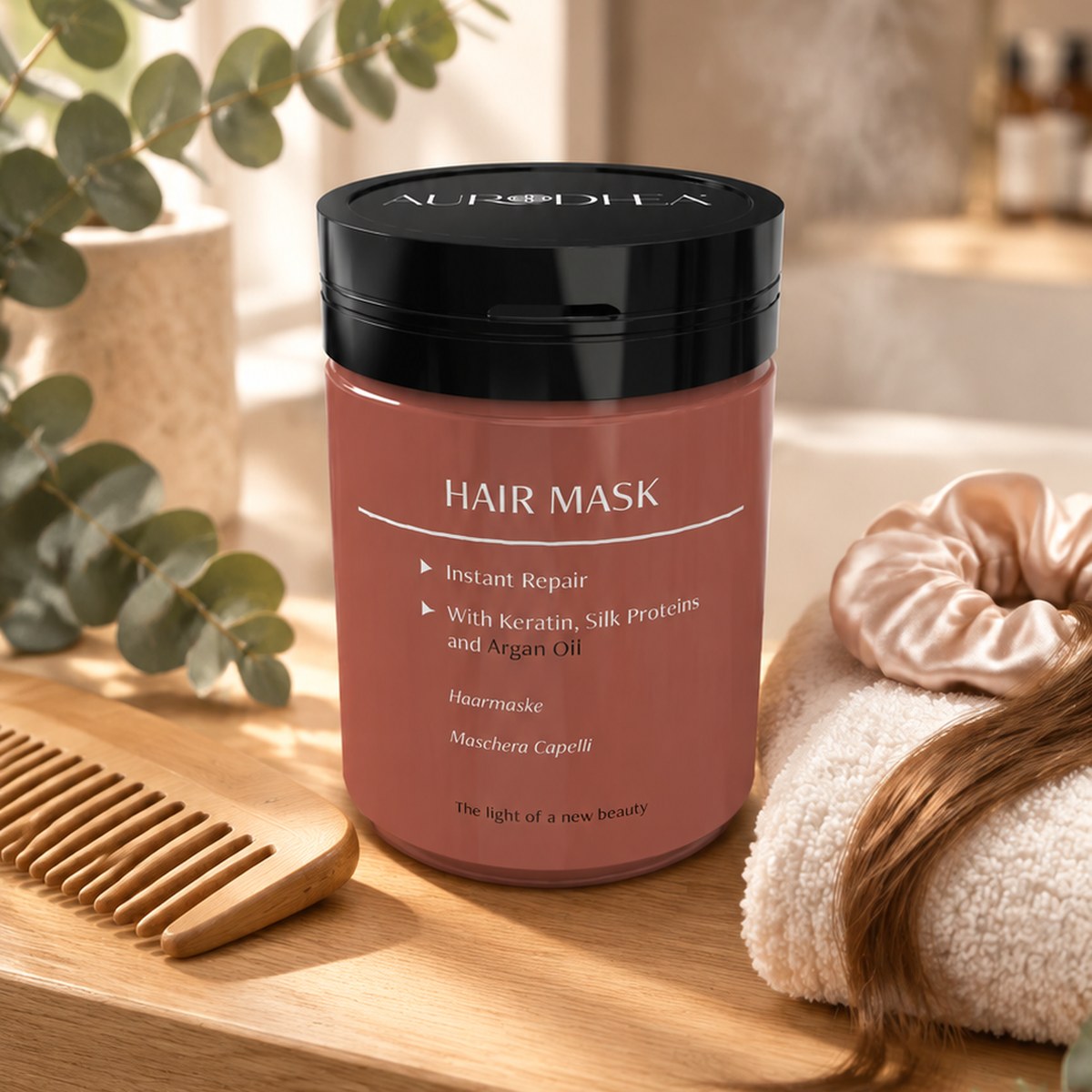 Detangling Hair Mask with Argan Oil