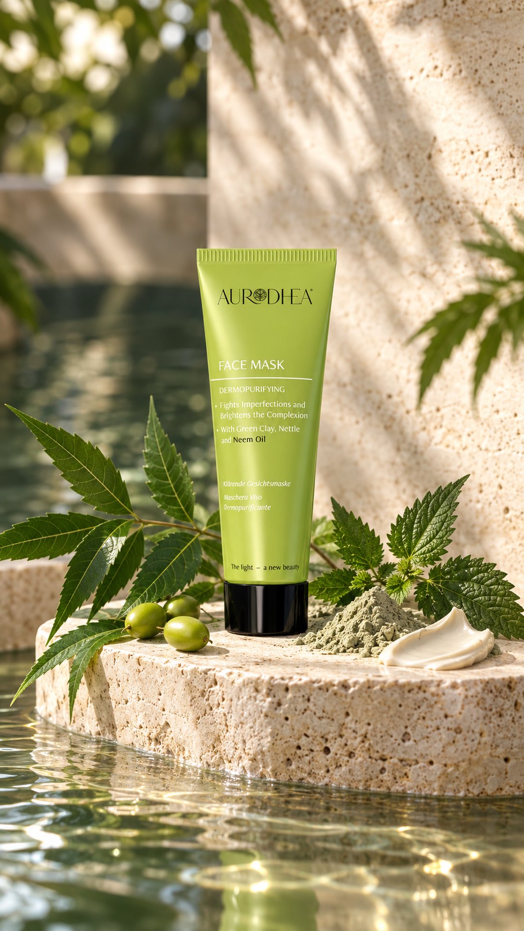 AURODHEA Dermo-Purifying Face Mask with Neem Oil